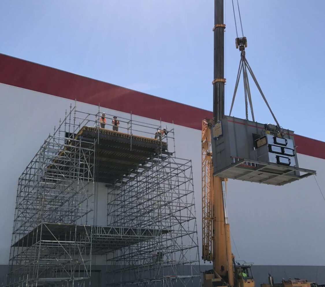 Oxidizer Installation
